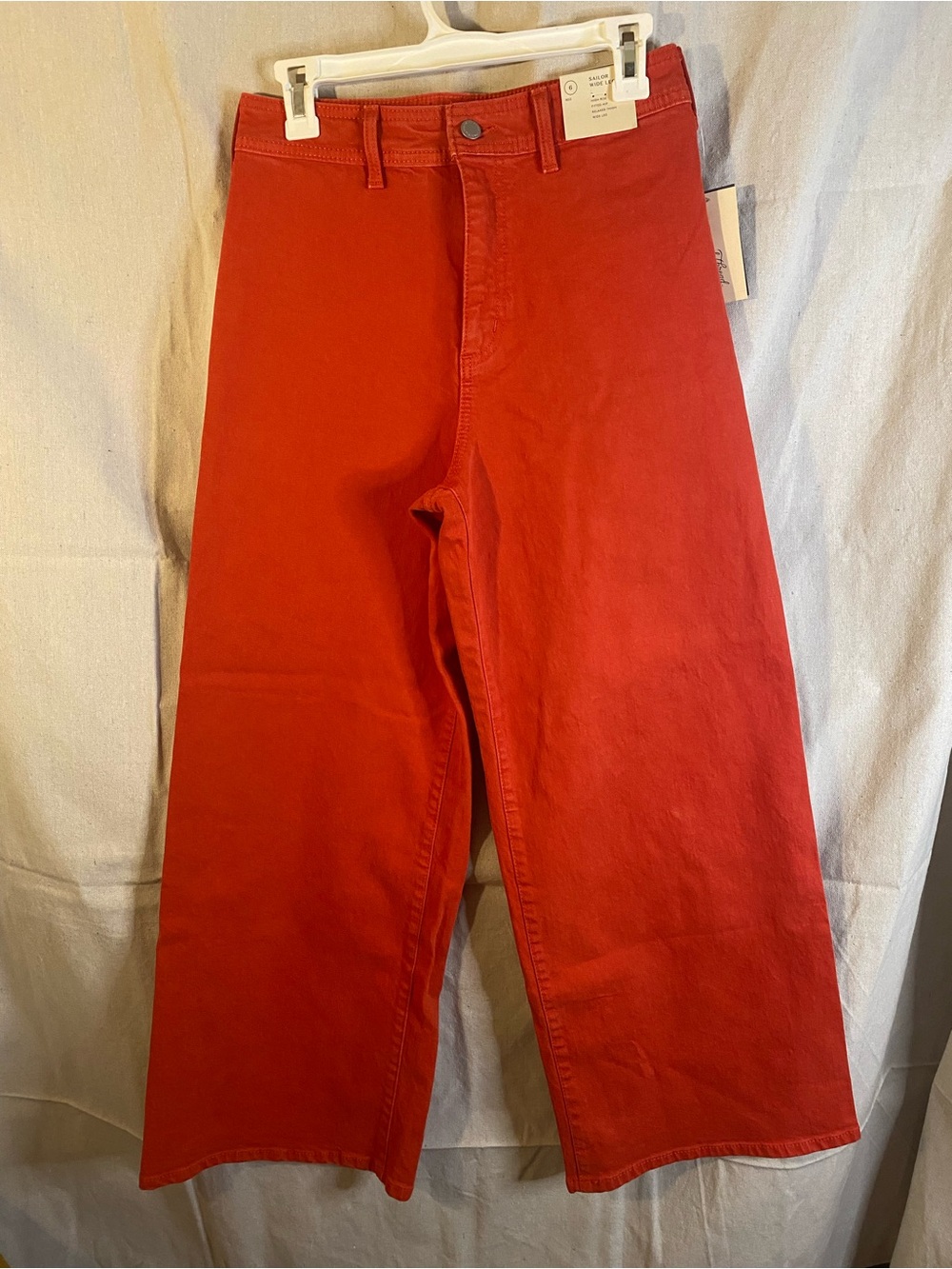 NWT Universal Thread Red Wide Leg Jeans